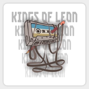 Kings of Leon Cassette Sticker